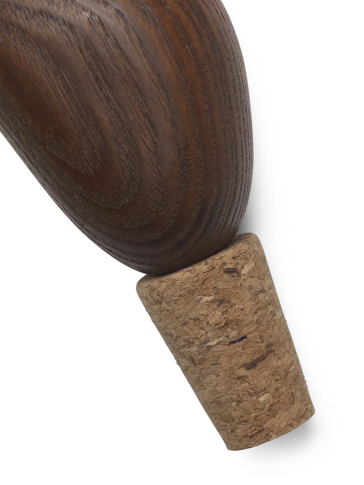 Cairn viinipullonavaaja 2 kpl, dark brown Ferm Living