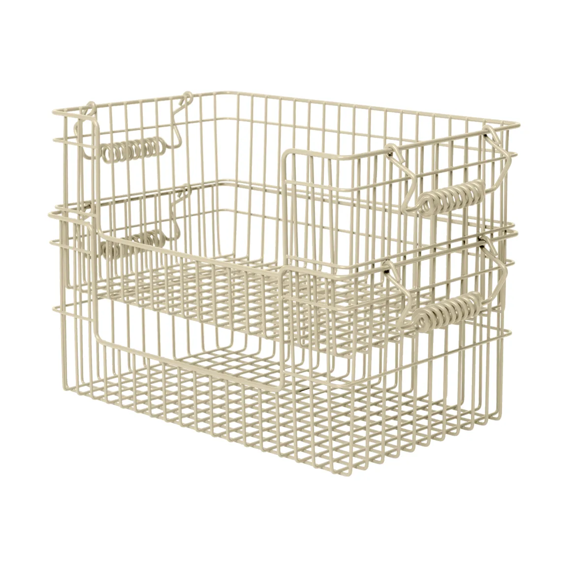 Cala kori pinottava 2-pakkaus, Cashmere, 28,7x18x13 cm Ferm Living