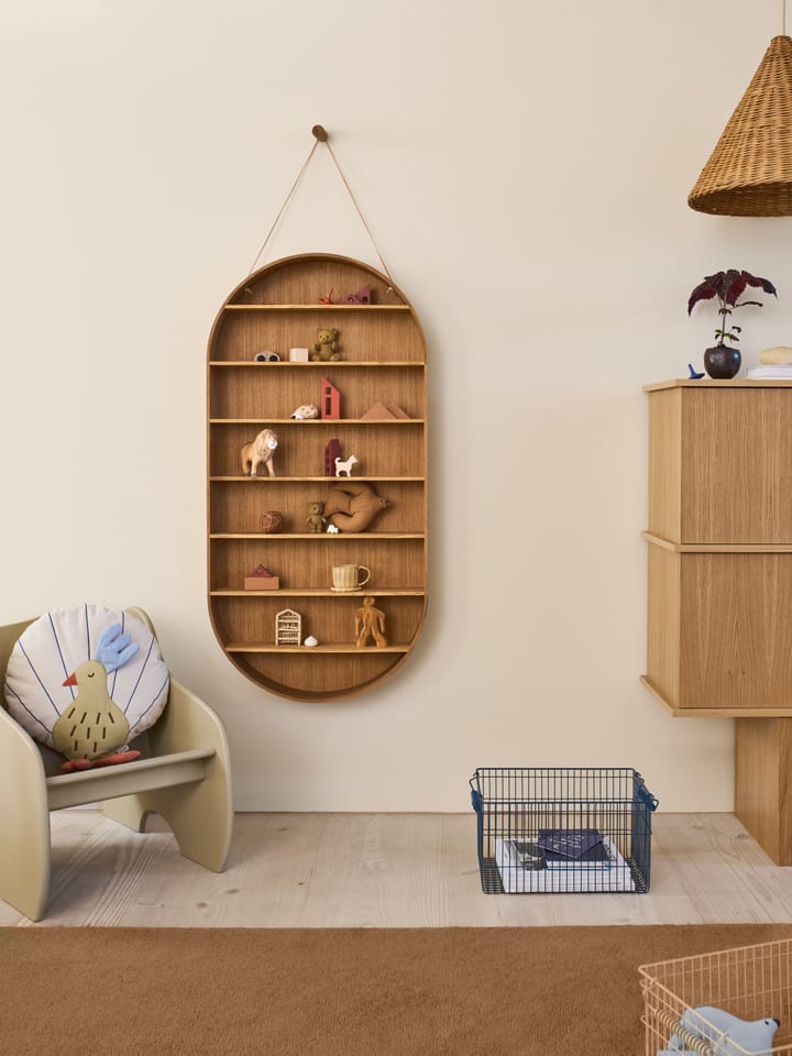Cala kori pinottava 2-pakkaus, Dark blue Ferm Living