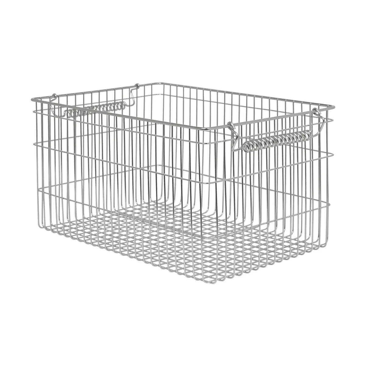 Cala kori pinottava 2-pakkaus, Ruostumaton teräs, 36,2x26,2x20,2 cm Ferm Living