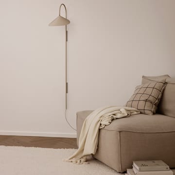 Calm tyyny camel-black - 48x48 cm - Ferm Living