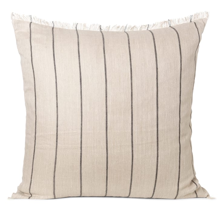 Calm tyyny camel-black - 78x78 cm - Ferm Living