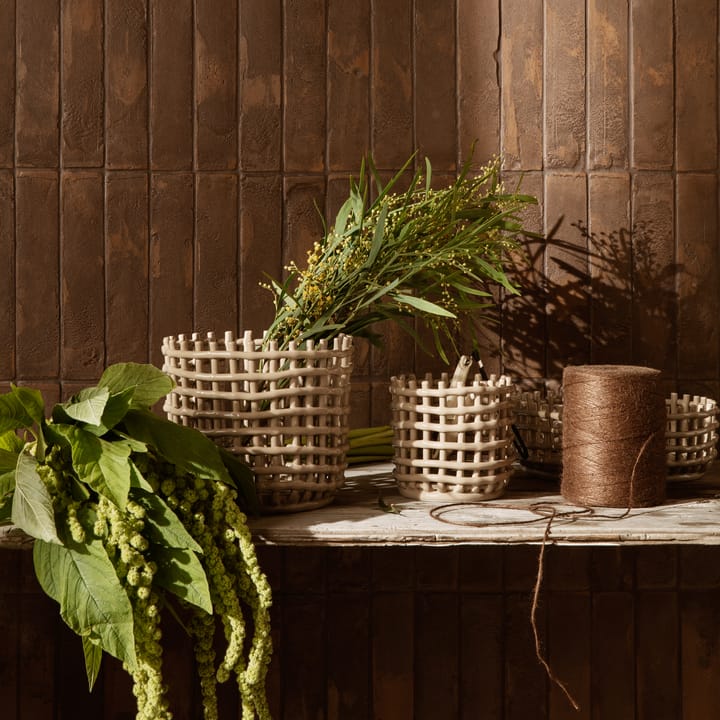 Ceramic punottu kori Ø 23,5 cm, Cashmere Ferm Living