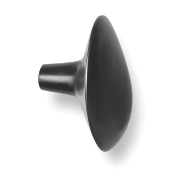 Chanterelle koukku - Black brass - Ferm Living