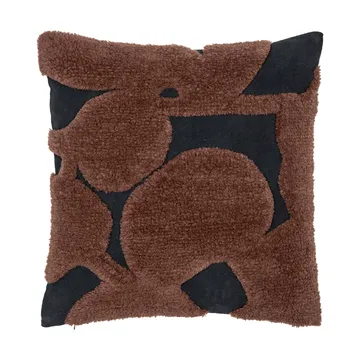 Cilla tuftattu tyyny - Black-dark chocolate 50x50 cm - Ferm Living