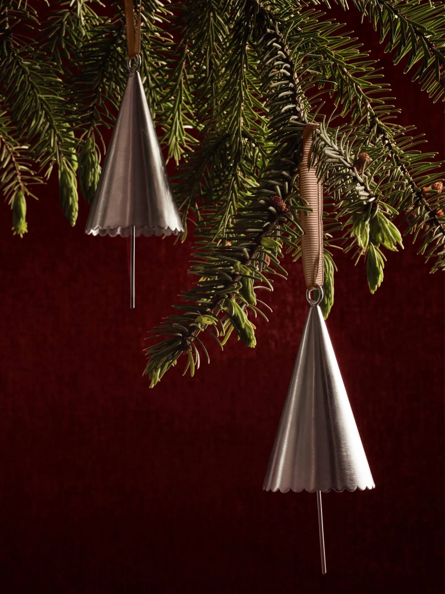 Cone bell koriste-riipus 2-pack, Hopea Ferm Living