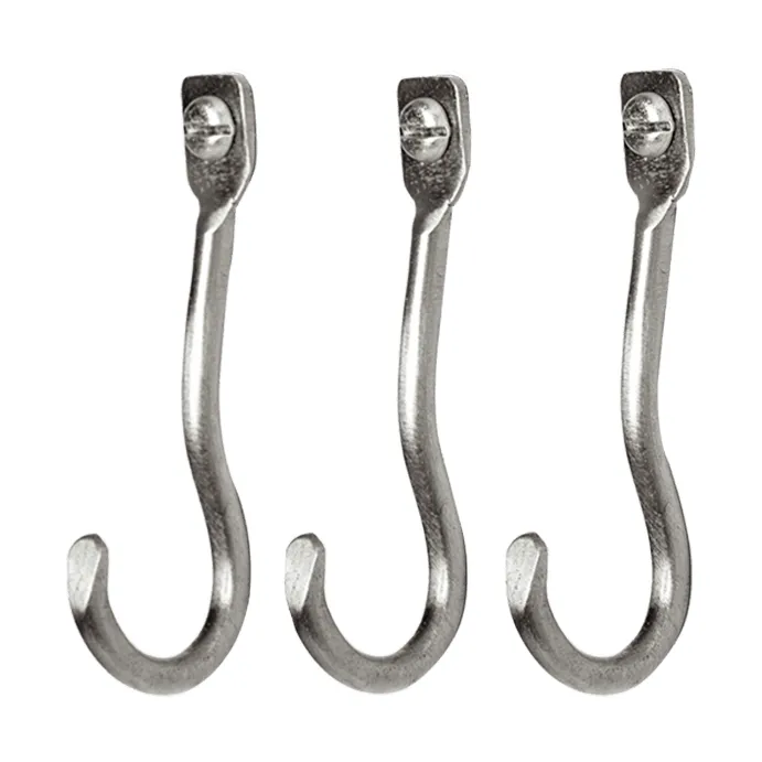 Curvature koukku 3-pack, ruostumaton teräs Ferm Living
