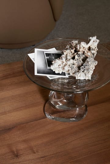 Damo glass centerpiece -lautanen - Clear - Ferm Living