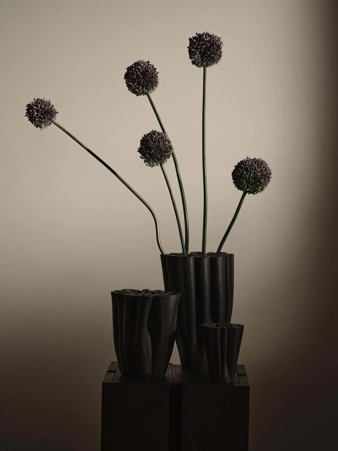 Dedali maljakko 18 cm, Tummanruskea Ferm Living