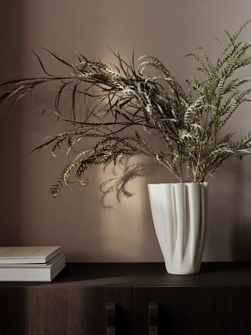 Dedali maljakko 25 cm - Off-white - Ferm Living