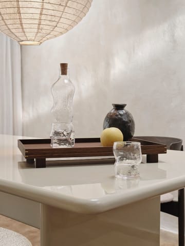 Dimple lasi 27 cl 2-pakkaus - Clear - Ferm Living