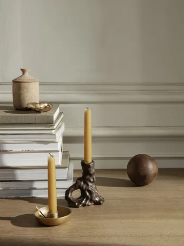 Dito kynttilänjalka - Dark Brown - Ferm Living