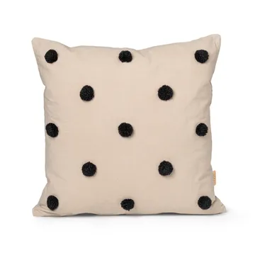 Dot tyyny 50x50 cm - Sand-black - Ferm Living