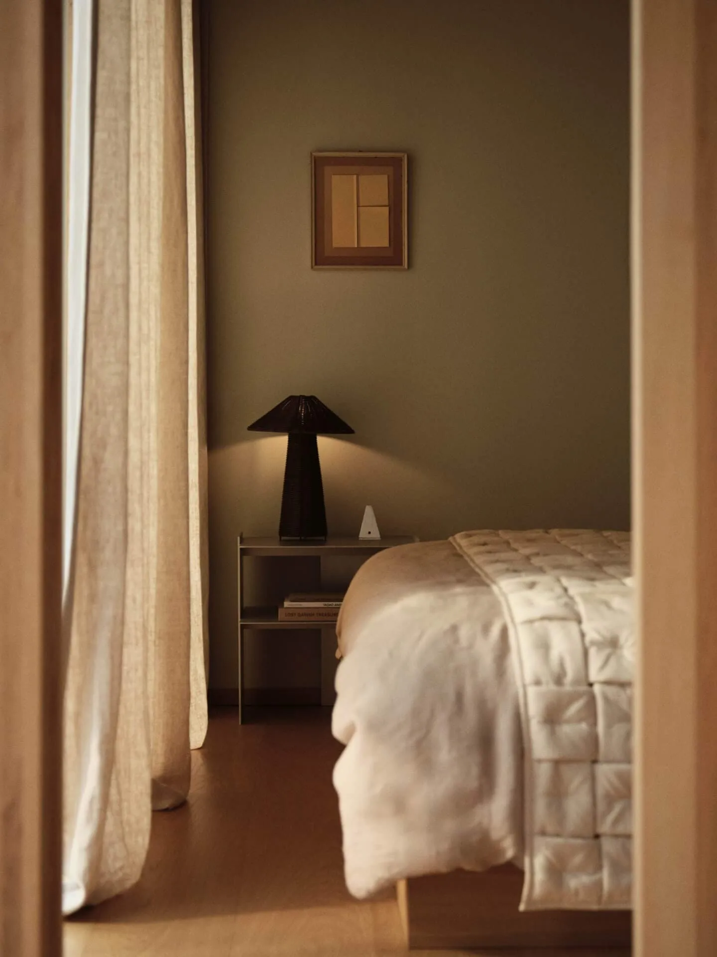 Duo pöytävalaisin, Tummanruskea Ferm Living