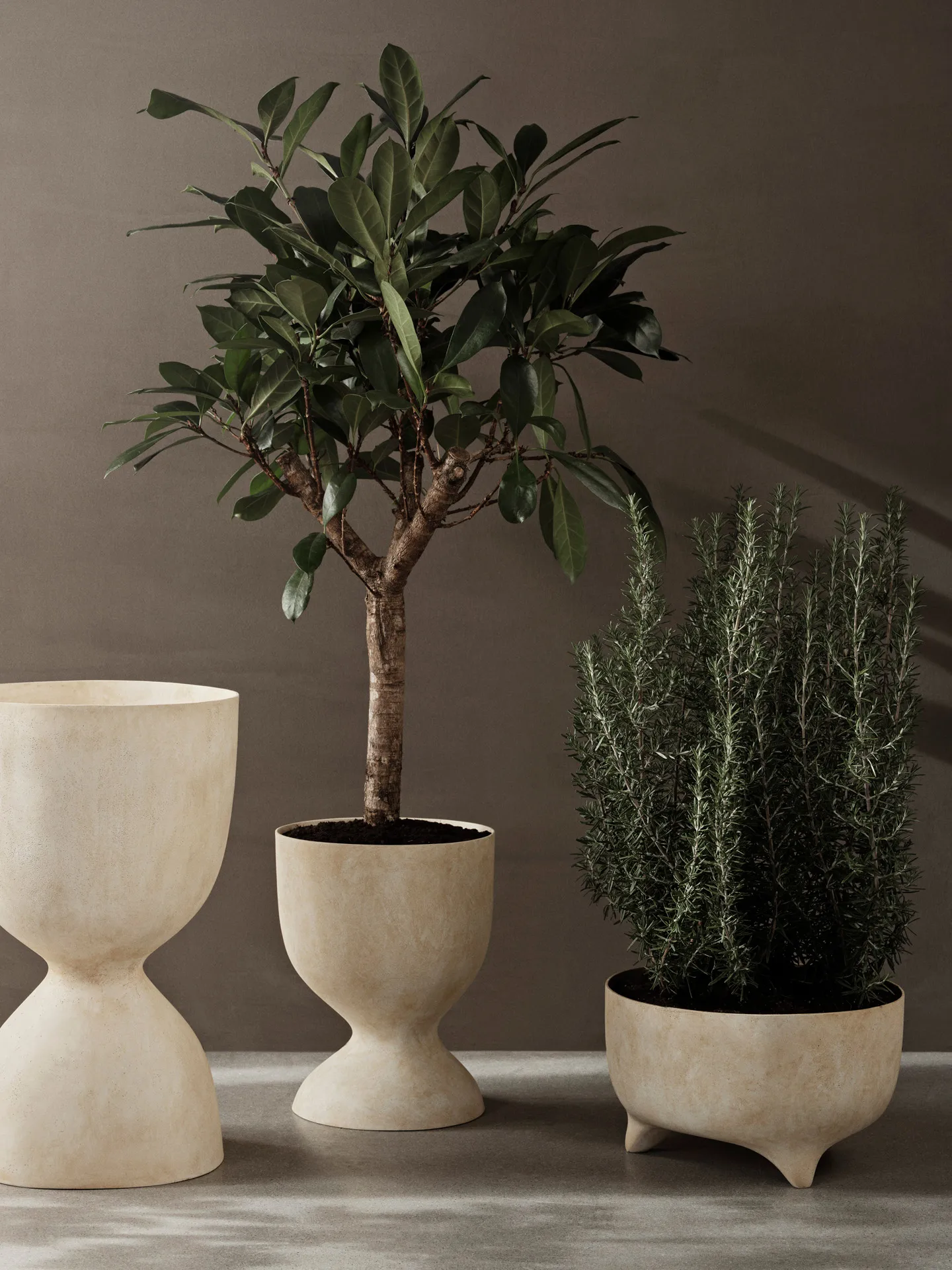 Evoke ruukku 27 cm, Warm Sand Ferm Living