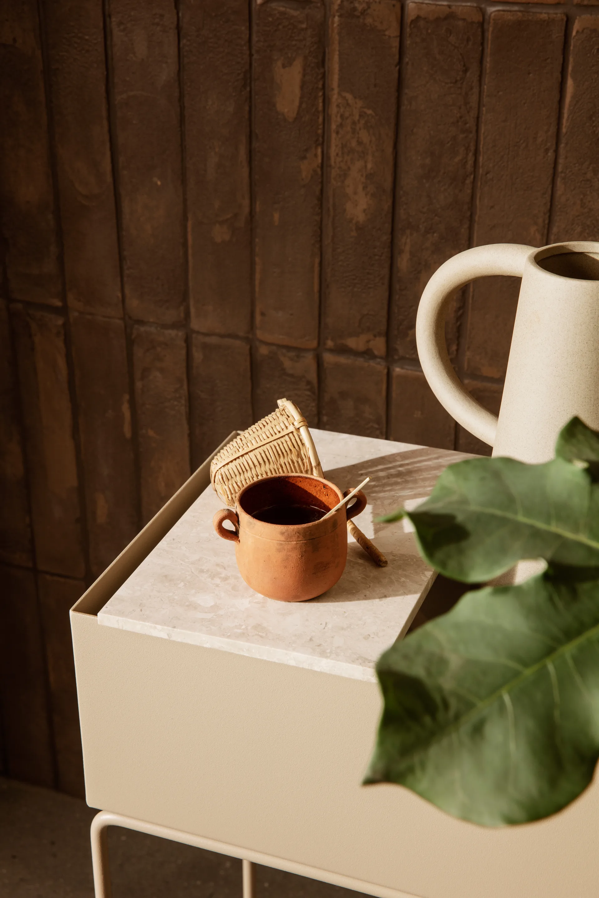 ferm LIVING istutuslaatikko Plant box, Cashmere (beige) Ferm Living
