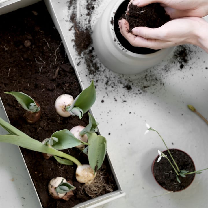 Ferm Living -kasviastia pieni, vaaleanharmaa Ferm Living