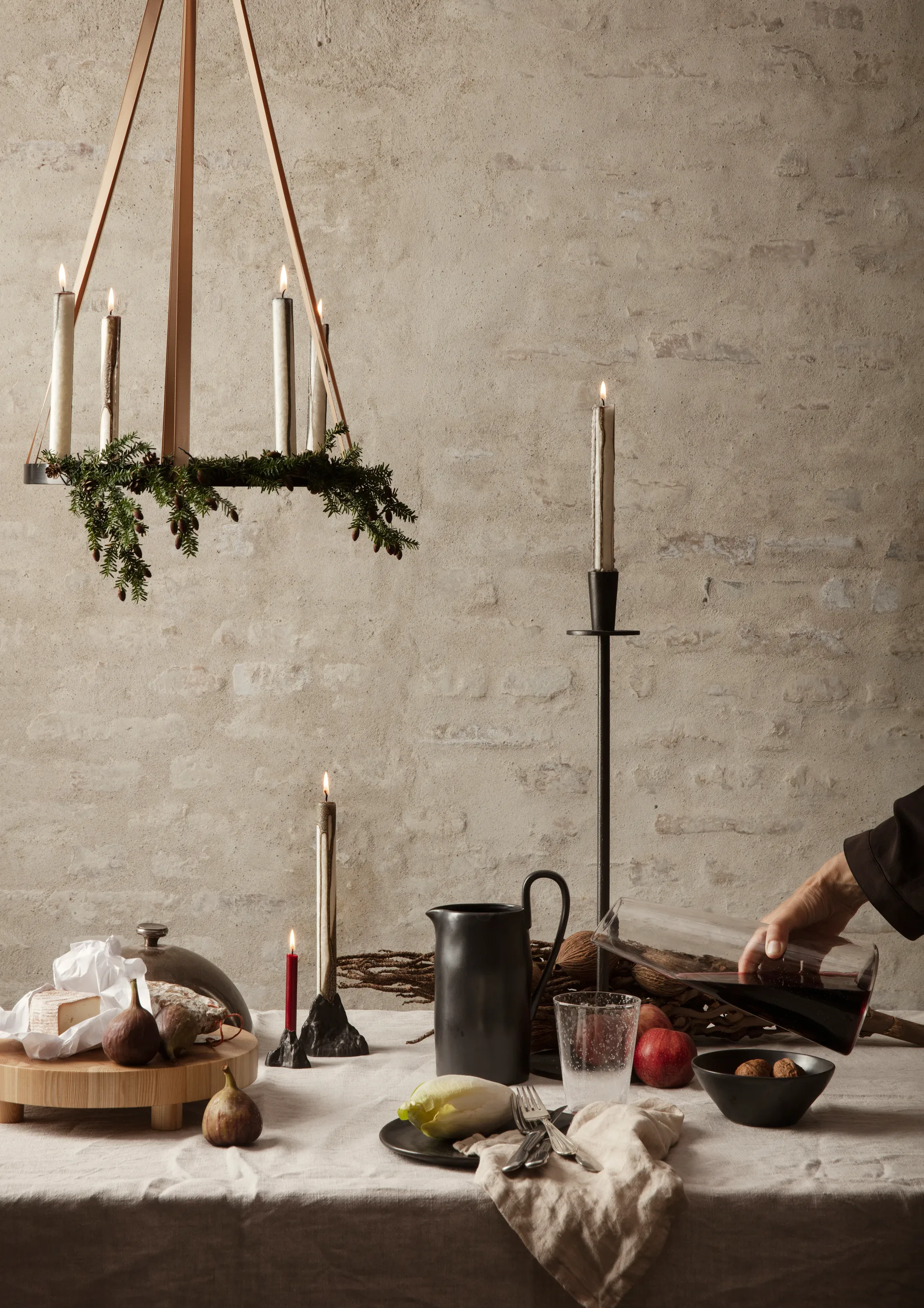 Ferm Living linnelautasliinat 2-pack, Natural Ferm Living