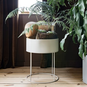 Ferm Living plant box pyöreä - Cashmere - Ferm Living
