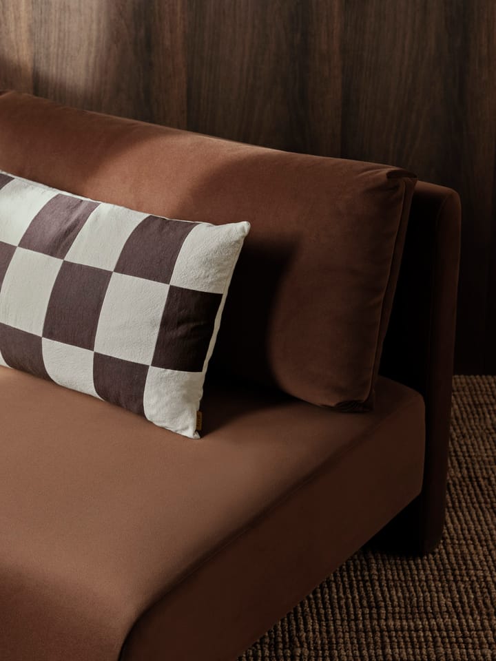 Fold patchwork tyynynpäällinen 40x60 cm, Coffee-undyed Ferm Living