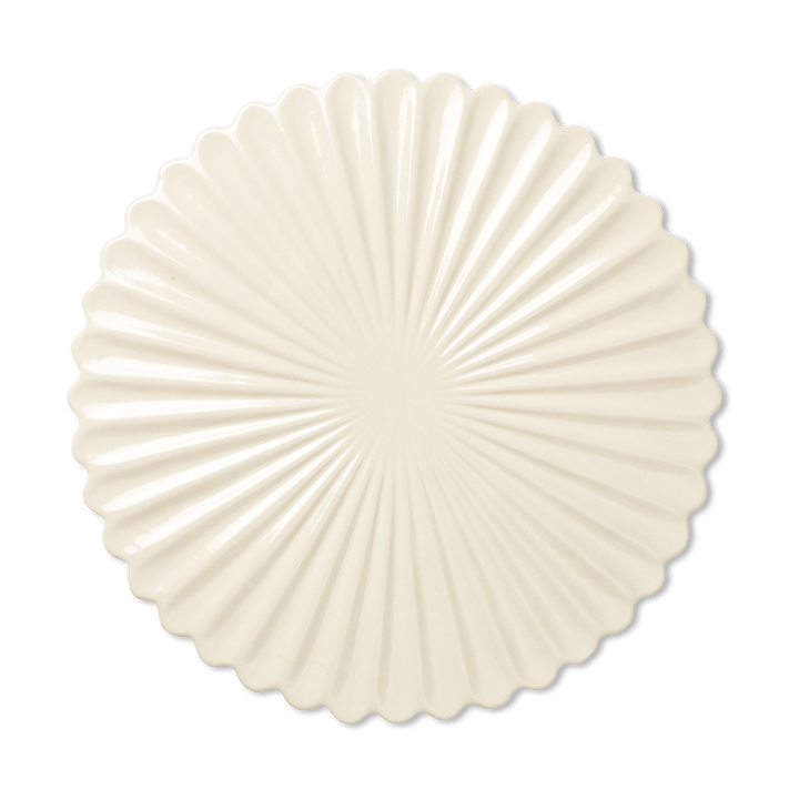 Fountain kakkulautanen Ø31 cm, Off white Ferm Living