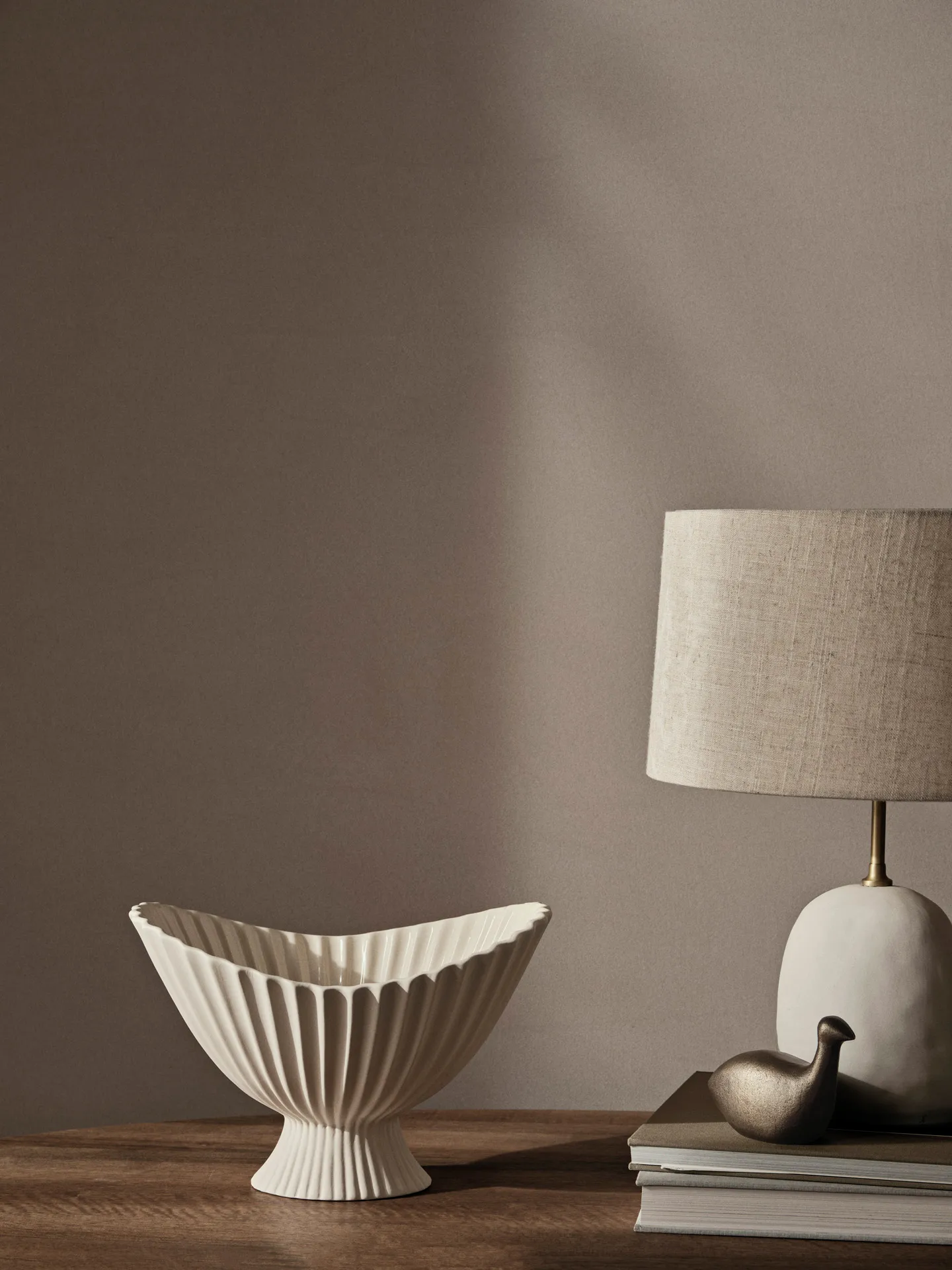 Fountain kulho 28 cm, Off-white Ferm Living