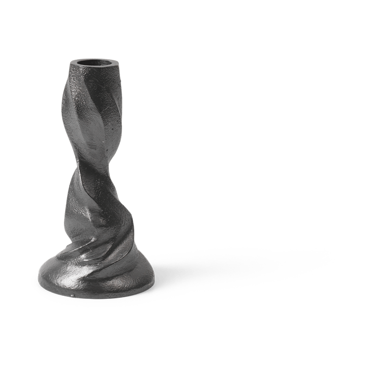 Gale kynttilänjalka 13 cm - Blackened Aluminium - Ferm Living