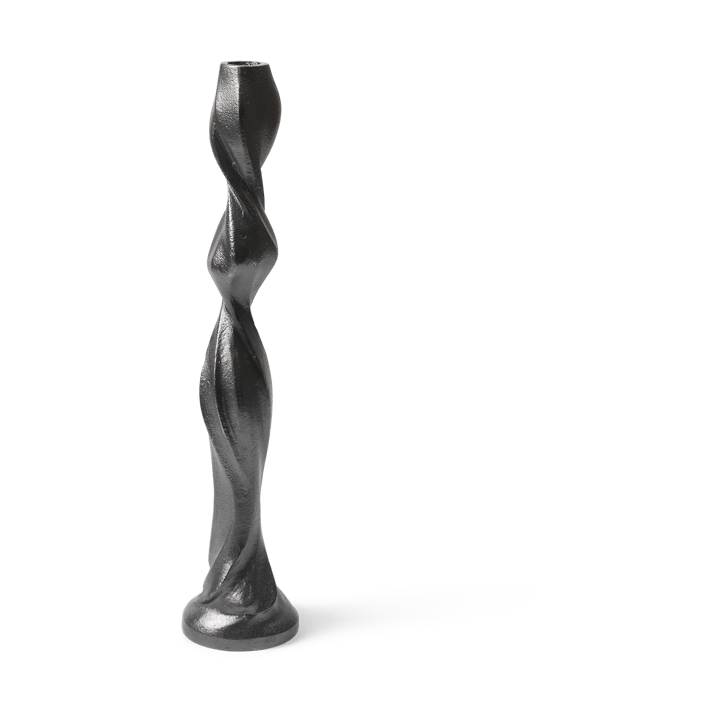 Gale kynttilänjalka 38 cm - Blackened Aluminium - Ferm Living