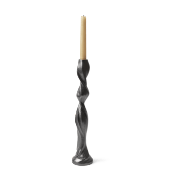 Gale kynttilänjalka 38 cm - Blackened Aluminium - Ferm Living