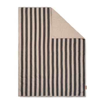 Grand huopa 120x170 cm - Sand-black - Ferm Living