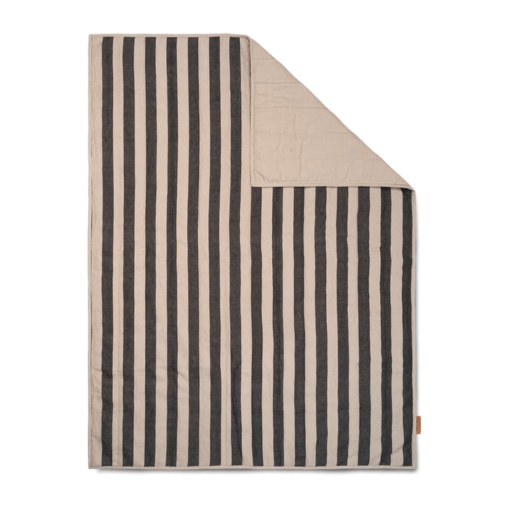 Grand huopa 120x170 cm - Sand-black - Ferm Living