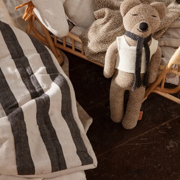 Grand huopa 120x170 cm - Sand-black - Ferm Living
