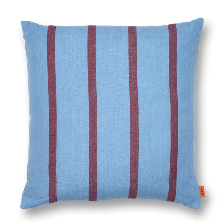 Grand tyyny 50x50 cm - Faded blue-burgundy - Ferm Living