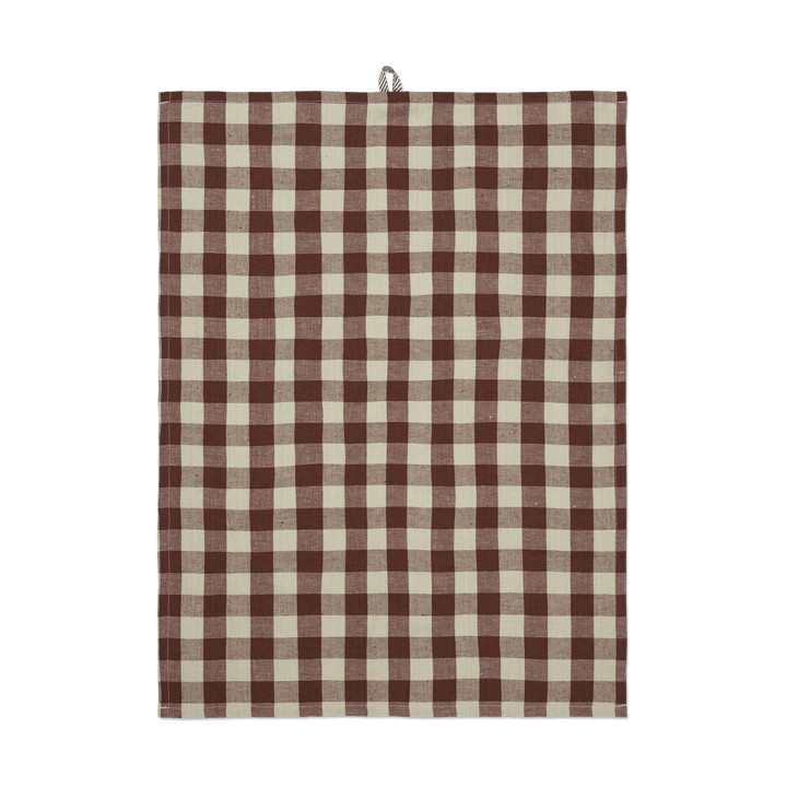 Hale keittiöpyyhe 50x70 cm - Cinnamon-grey green - Ferm Living