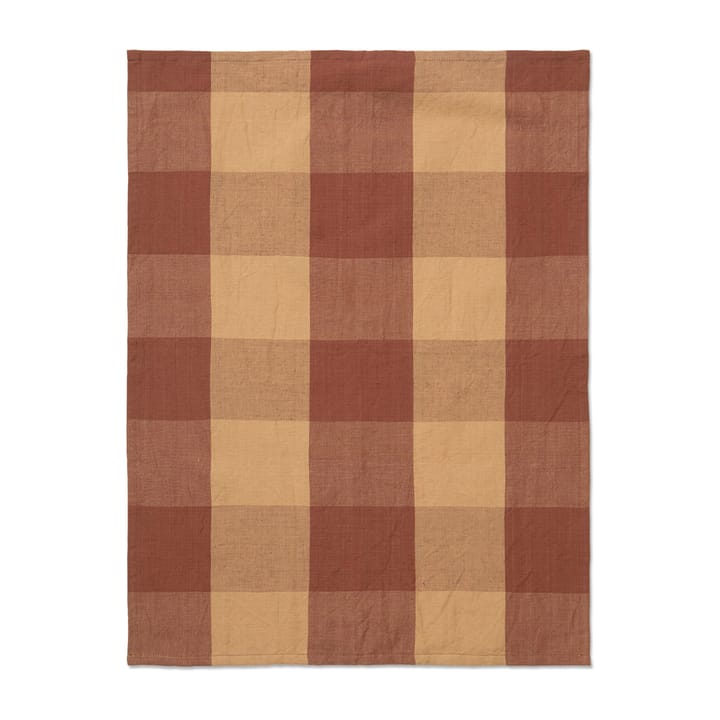 Hale keittiöpyyhe 50x70 cm - Peach-spice red - Ferm Living