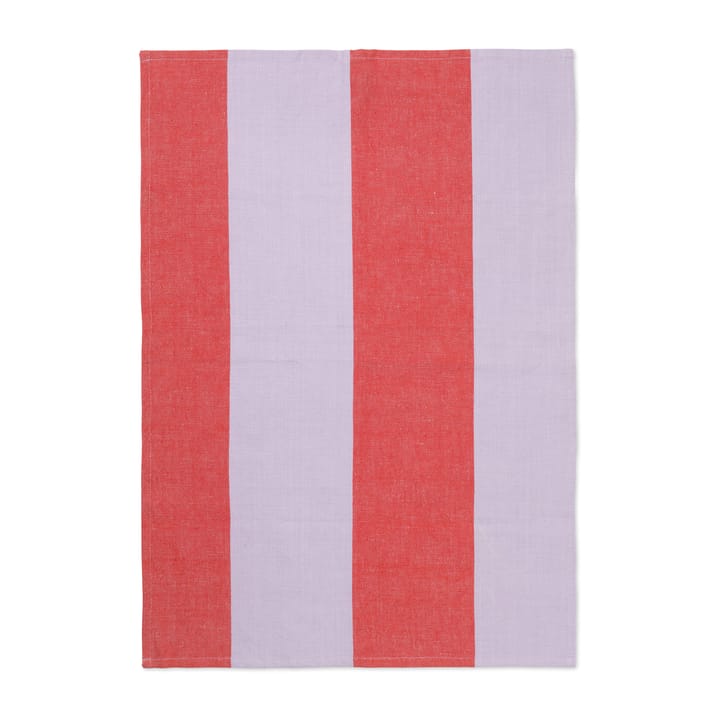 Hale keittiöpyyhe 50x70 cm - Punainen-liila - Ferm Living