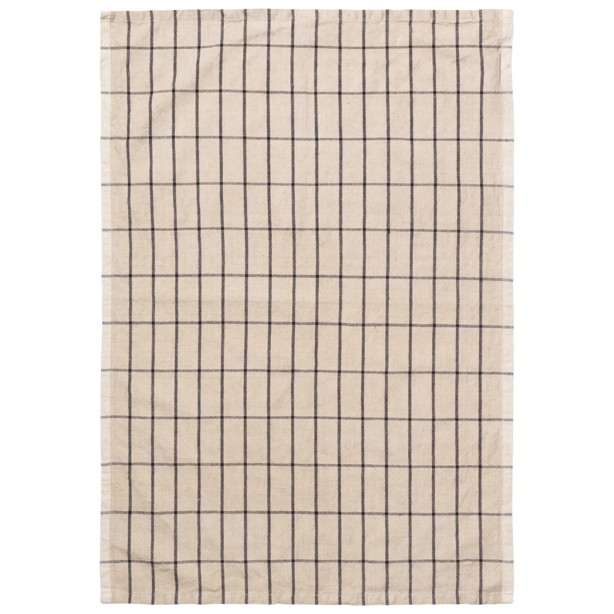 Ferm Living Hale keittiöpyyhe 50x70 cm Sand-black