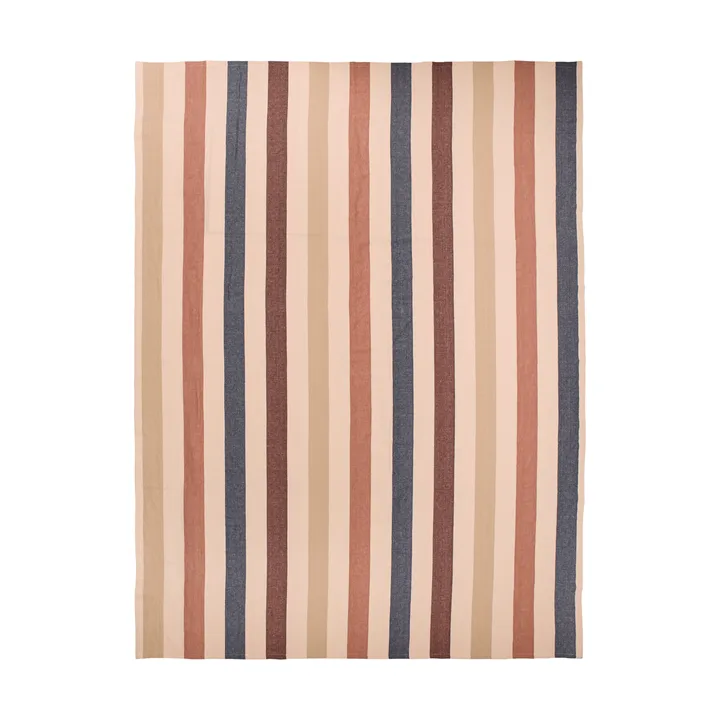 Hale pöytäliina - Cashmere-mocha-indigo blue, 150x240 cm - Ferm Living