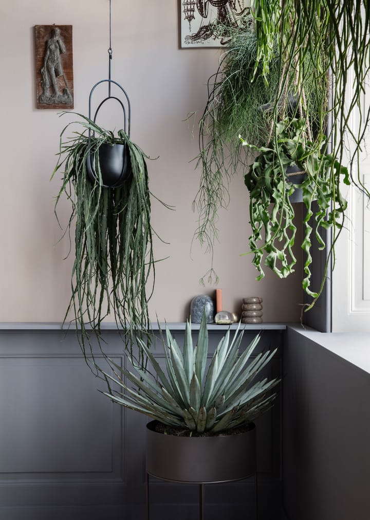 Hanging deco pot roikkuva ruukku Ø18.5 cm, Musta Ferm Living