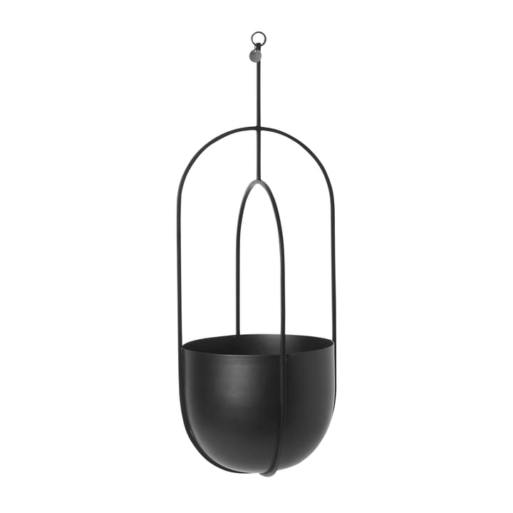 Hanging deco pot roikkuva ruukku Ø18.5 cm - Musta - Ferm Living