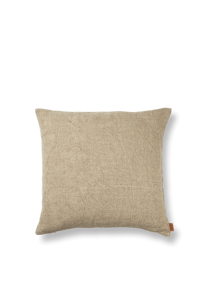 Heavy tyynynpäällinen 50x50 cm Pellava - Luonto - Ferm Living