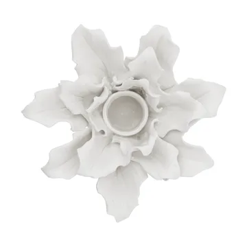Holly Leaf kynttilänjalka - off-white - Ferm Living