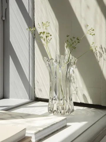 Holo maljakko Ø15 cm - Clear - Ferm Living