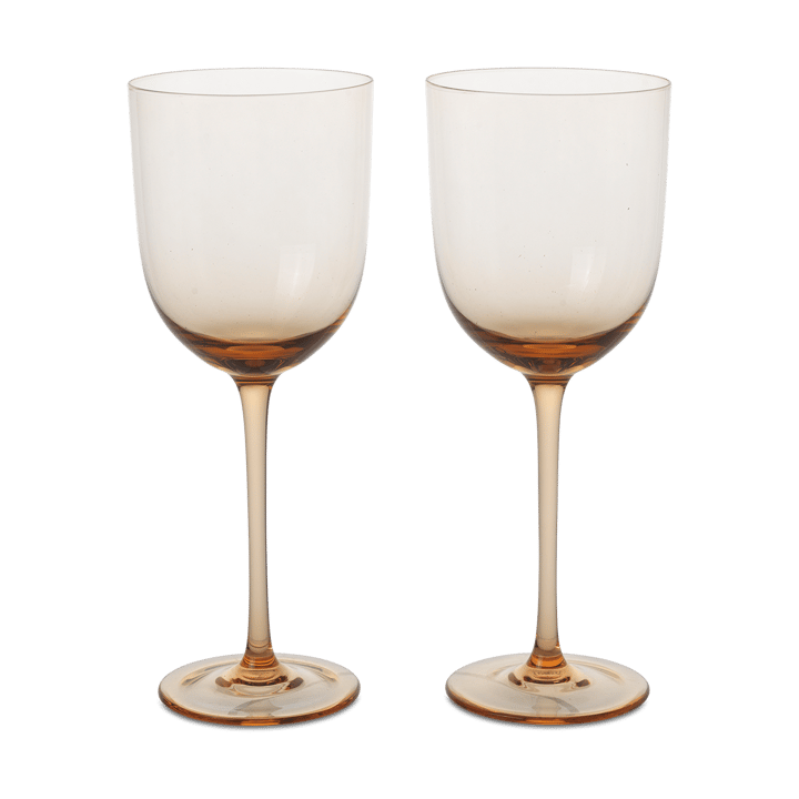 Host valkoviinilasi 30 cl, 2-pakkaus - Punastua - Ferm Living
