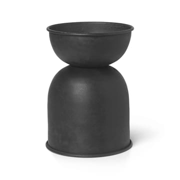Hourglass ruukku extra small Ø21 cm - Musta-tummanharmaa - Ferm Living