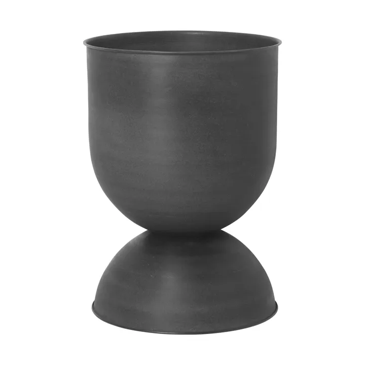 Hourglass ruukku, medium Ø40 cm - Musta-tummanharmaa - Ferm Living