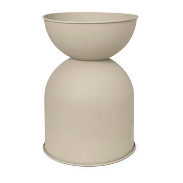 Hourglass ruukku, medium Ø41 cm - Cashmere - Ferm Living