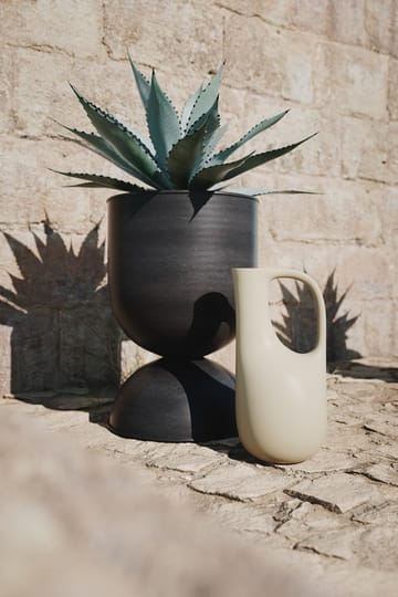 Hourglass ruukku, medium Ø41 cm - Musta-tummanharmaa - Ferm Living