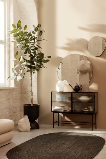 Hourglass ruukku, medium Ø41 cm - Musta-tummanharmaa - Ferm Living