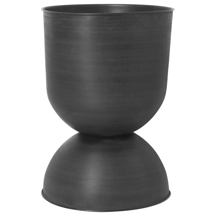 Hourglass ruukku, suuri Ø50 cm, Musta-tummanharmaa Ferm Living